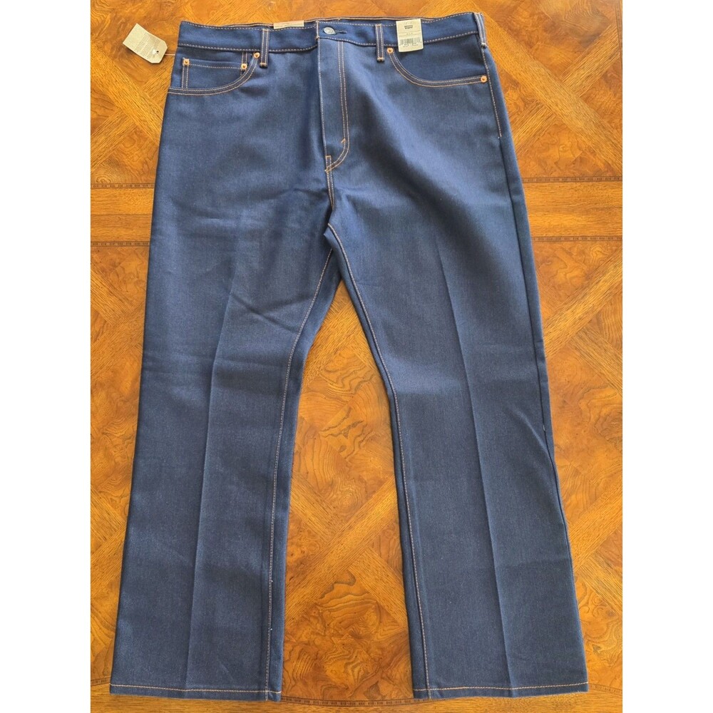 Levi's Men's 517 Bootcut Fit Heavyweight Jeans 40x30 RAW Indigo / Dark Blue NEW